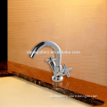 New Design Dual Handles Single Hole Bathroom Tap